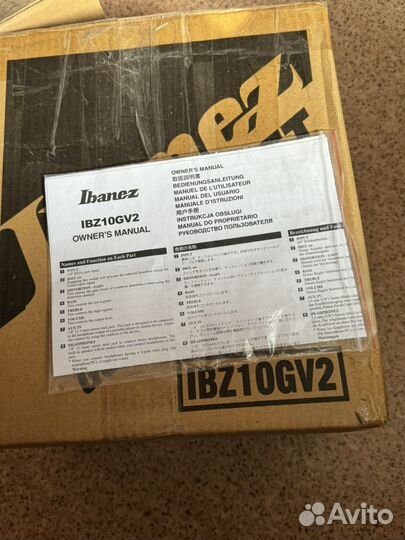 Комбоусилитель Ibanez IBZ10GV2