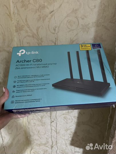 Wifi роутер tp link archer c80