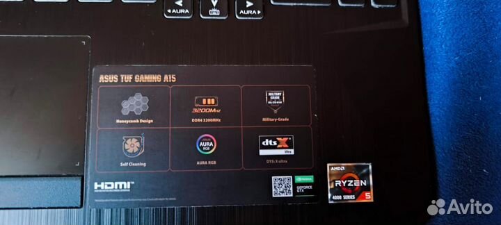 Asus tuf gaming a15 fx506ii