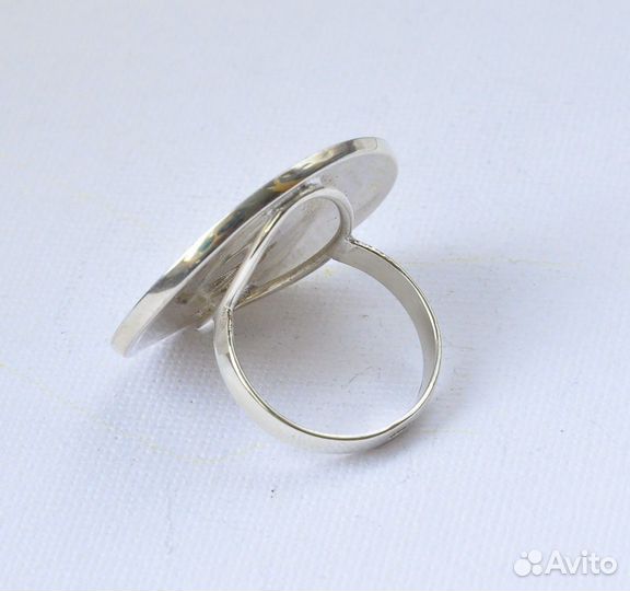 Серьги и кольцо. Эмаль, бирюза, коралл, серафинит
