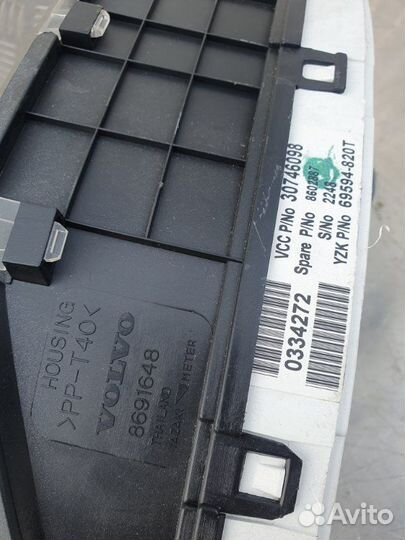 Щиток приборов Volvo Xc 90 2.5 B5254T2 2002-2006