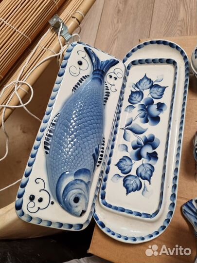 Шкатулки гжель