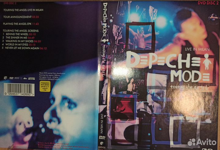DVD-видео диски depeche mode