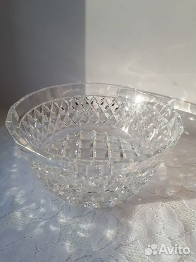 Салатник хрустальный СССР