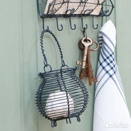 Проволочная корзина мини Krasilnikoff (Дания)