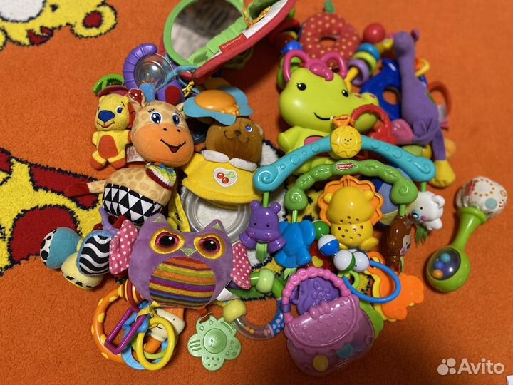 Детские игрушки пакетом для девочки