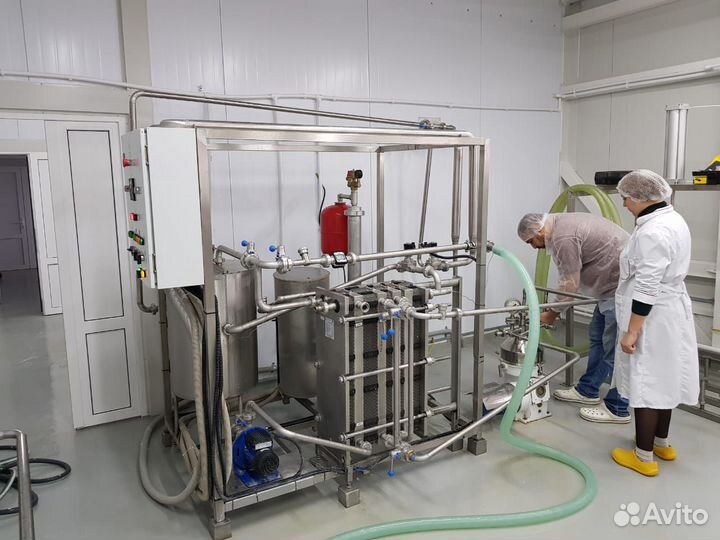 Пастеризационно-охладительная установка