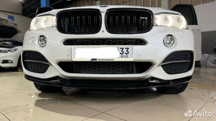 Сплиттер губа BMW X5 F15 M-performance