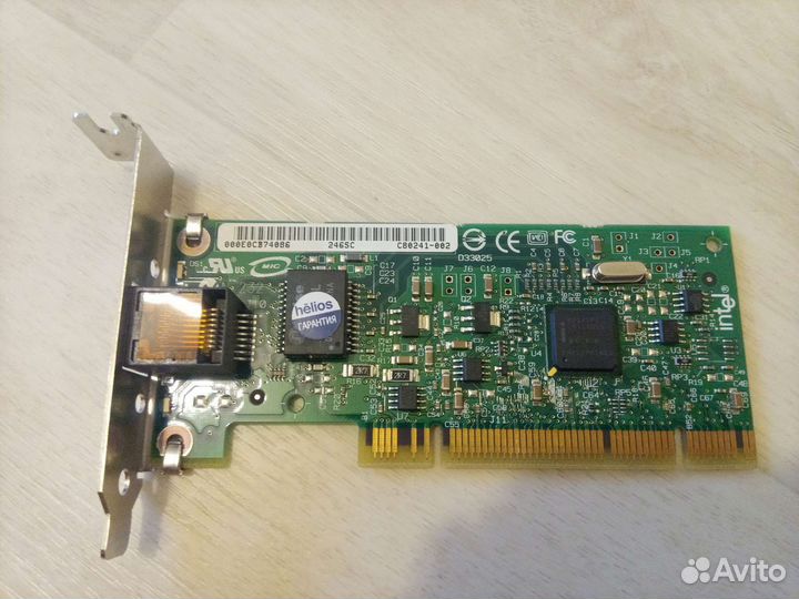 Intel Pro/1000GT 1гигабит