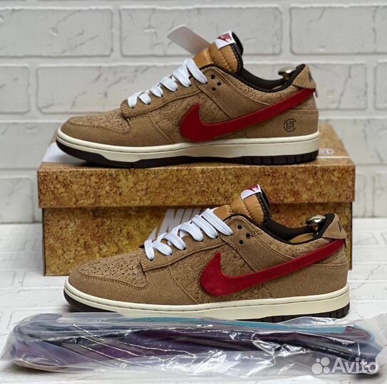 Nike Dunk Low x clot Cork