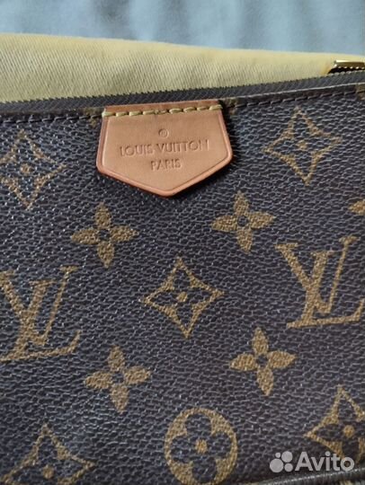 Сумка клатч Louis Vuitton pochette mini оригинал