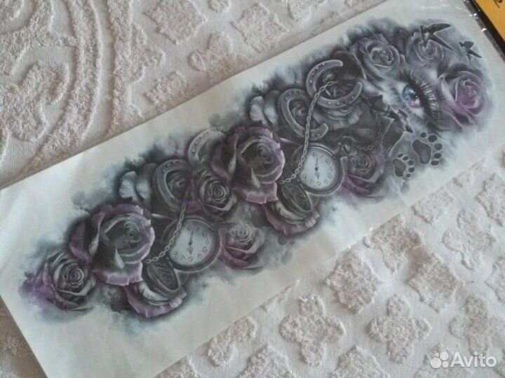 Переводное тату 48*17 см