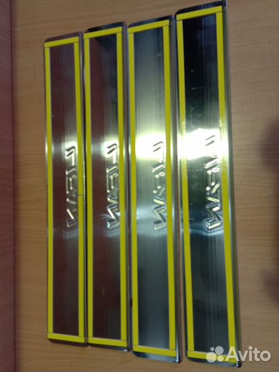 Накладки на пороги Lifan MyWay (нержавейка)