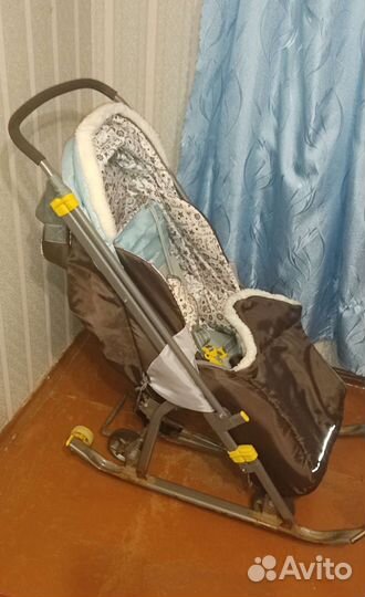 Санки-коляска Nika kids