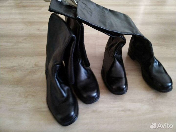 Хромовые сапоги СССР