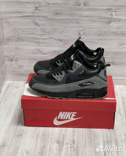 Кроссовки Nike Air Max 90 зимние с мехом