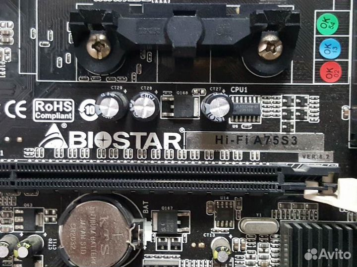 FM2 Biostar Hi-Fi A75S3 Ver. 6.2 (AMD A75)(DDR3)