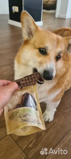 Натуральные лакомства для собак