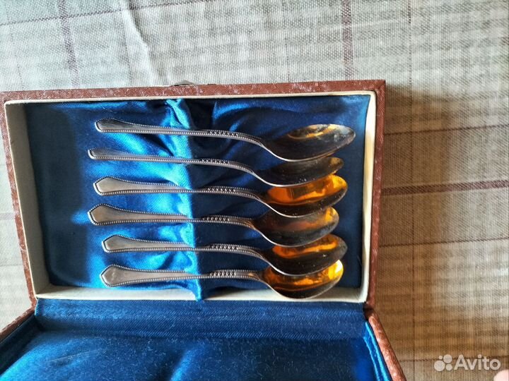 Чайные ложки мельхиор СССР