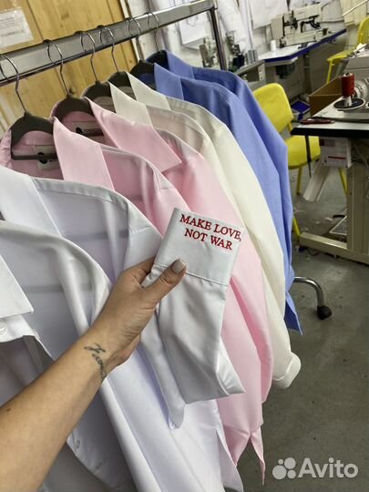 Пошив рубашек, худи, шопперов