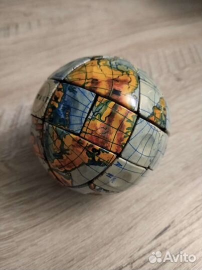 Редкая головоломка СССР (глобус рубика)