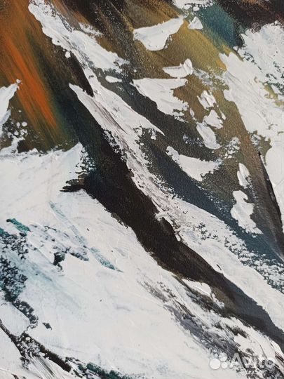 Интерьерная картина Цветные горы