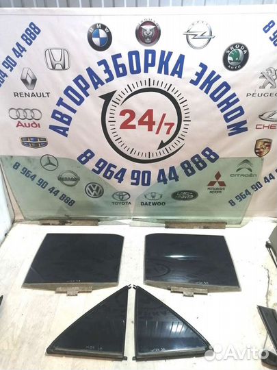 Стекла двери Mercedes-Benz w124