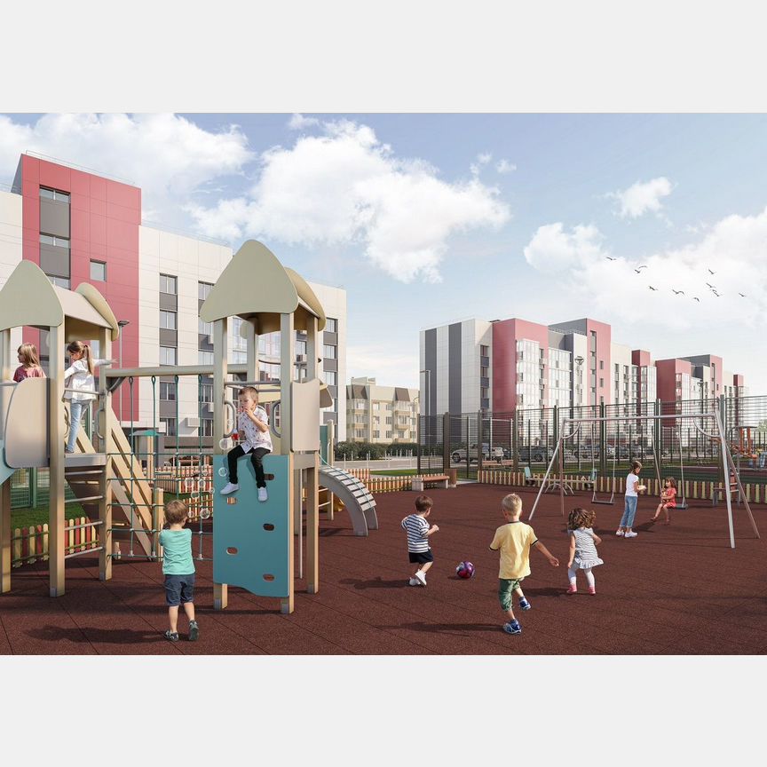 1-к. квартира, 41 м², 4/5 эт.