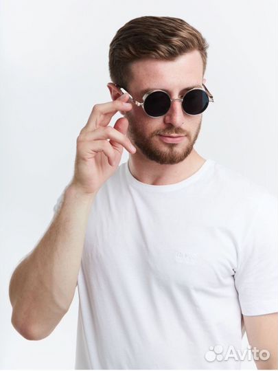 Модные солнцезащитные очки стимпанк