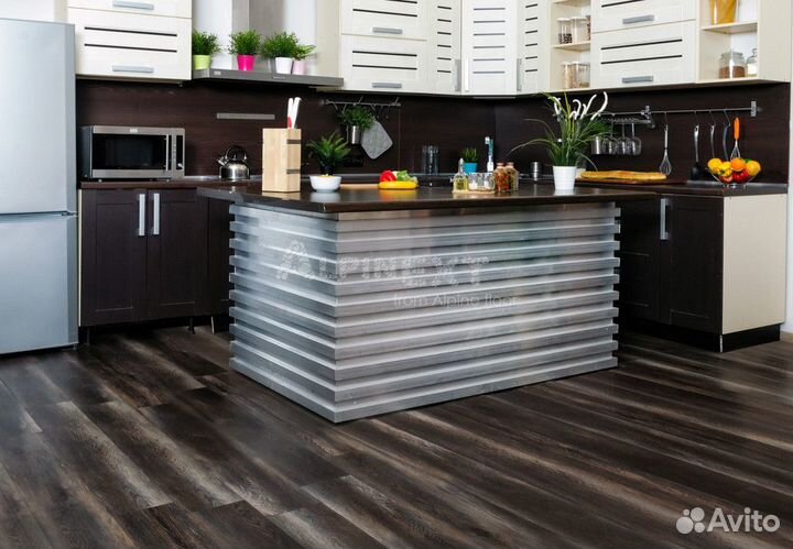 Кварцвиниловая плитка Stone wood