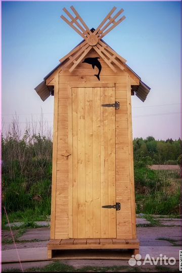 Дачный туалет с установкой BAG333