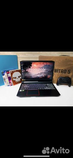 Ноутбук acer nitro 5 Geforce RTX 3060+IPS+SSD