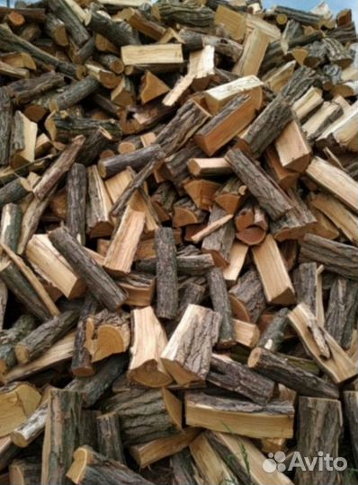 Дрова дубовые колотые