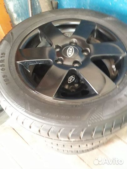 Литье r15 5 114 3 с резиной нокиа с киа сид
