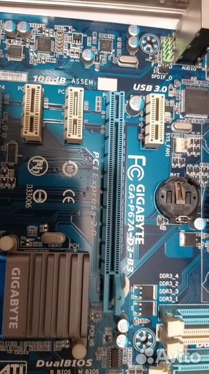 Материнская плата с процессором i5 2500