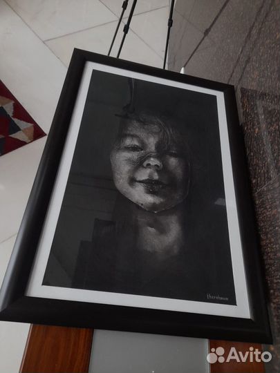 Портрет по фото, картина на заказ