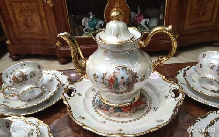 Сервиз чайный Мадонна гдр 12 персон