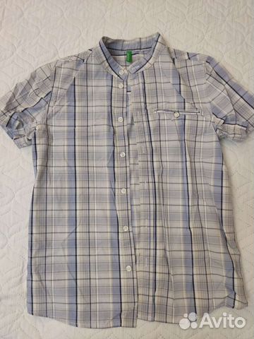 Летняя рубашка с коротким рукавом для мальчика