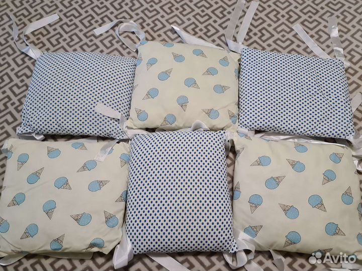 Бортики в кроватку