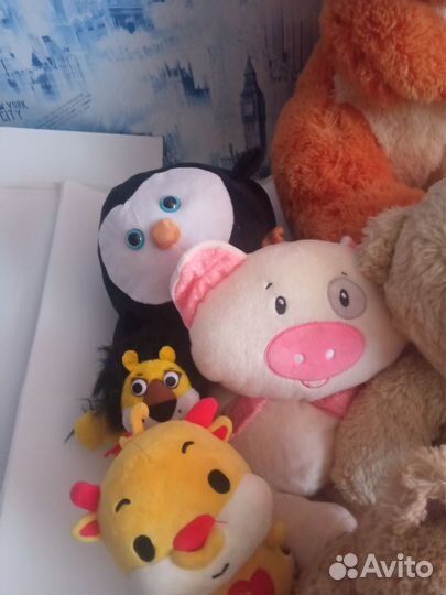 Мягкие игрушки лот