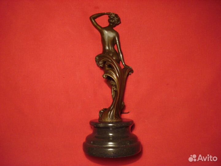 Богиня Красоты Бронза 25 см Франция Редкая