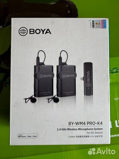 Микрофон петличный boya BY-WM4 PRO-K4