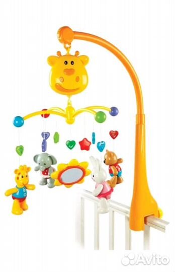 Мобиль в кроватку Жирафики - жирафик