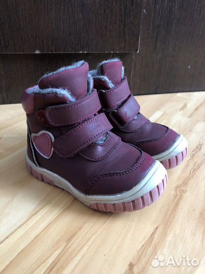 Ботинки демисезон для девочки 22 размер