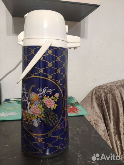 Термос со стеклянной колбой