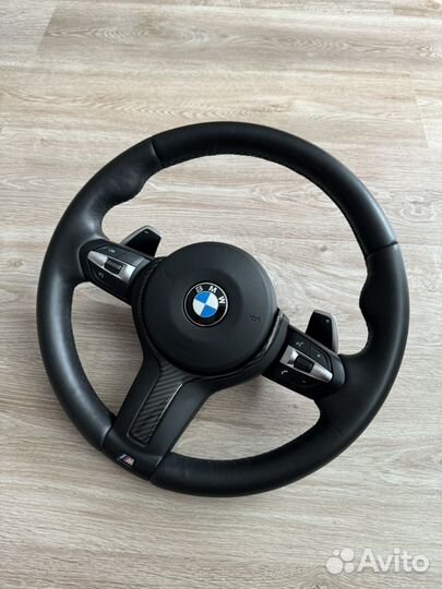 Руль Бмв М в сборе с подогревом оригинал