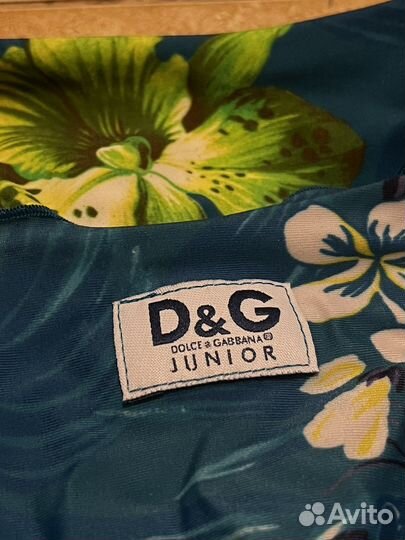 Купальник для девочки d&g