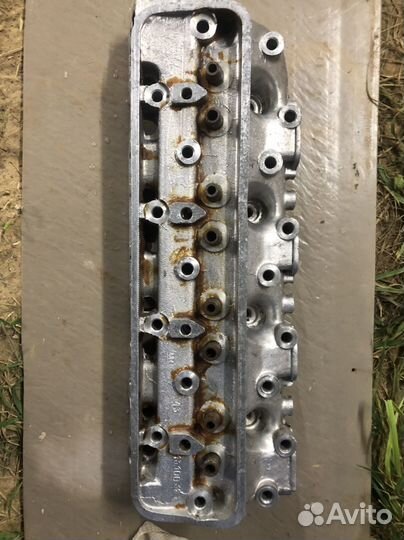 Новая головка блока цилиндров гбц газ 53, паз