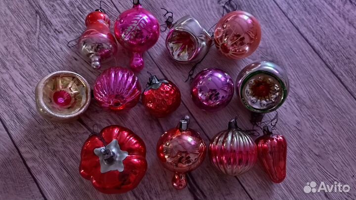 Елочные украшения СССР