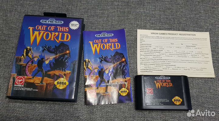 Оригинальные игры Sega Genesis/Mega Drive